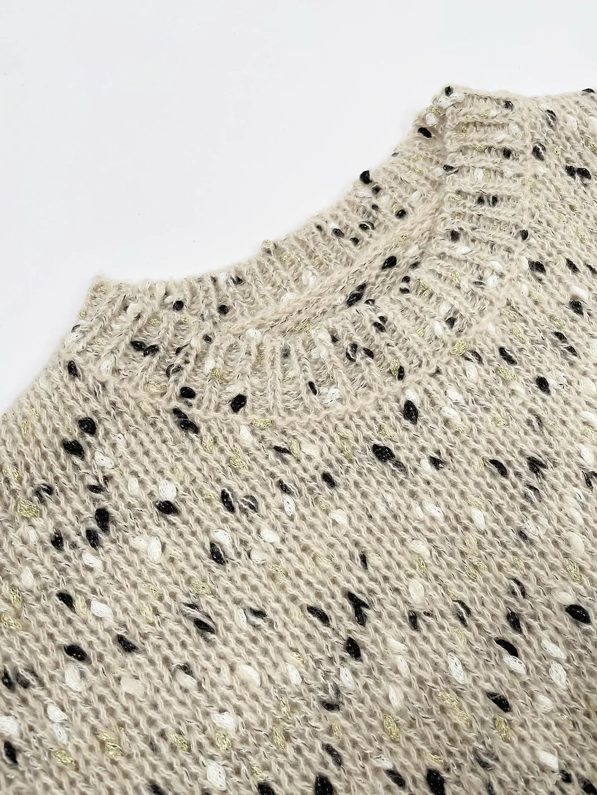 Pullover Damen | Lochstrick & Rundhalsausschnitt 3