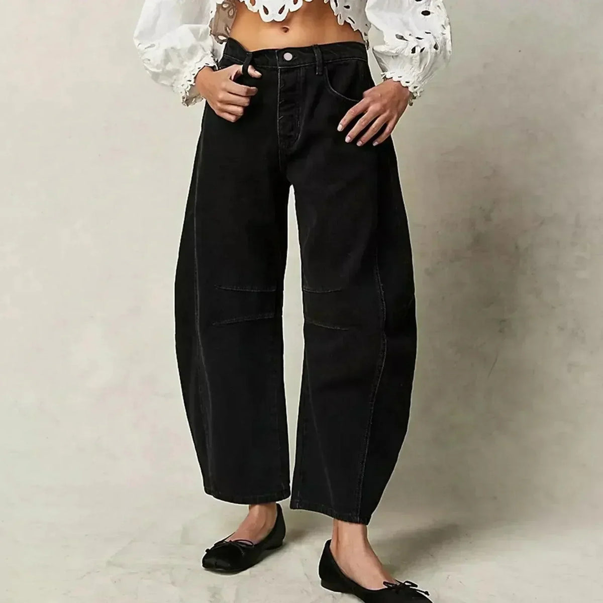Baggy Jeans Damen | Hoher Bund & Lockere Passform 4