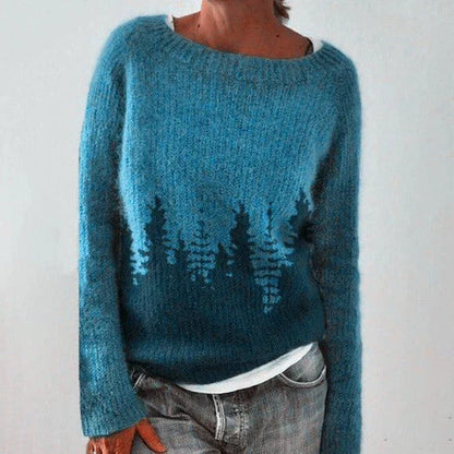 Weihnachtspullover Damen | Nordisches Muster & Lockere Passform 4
