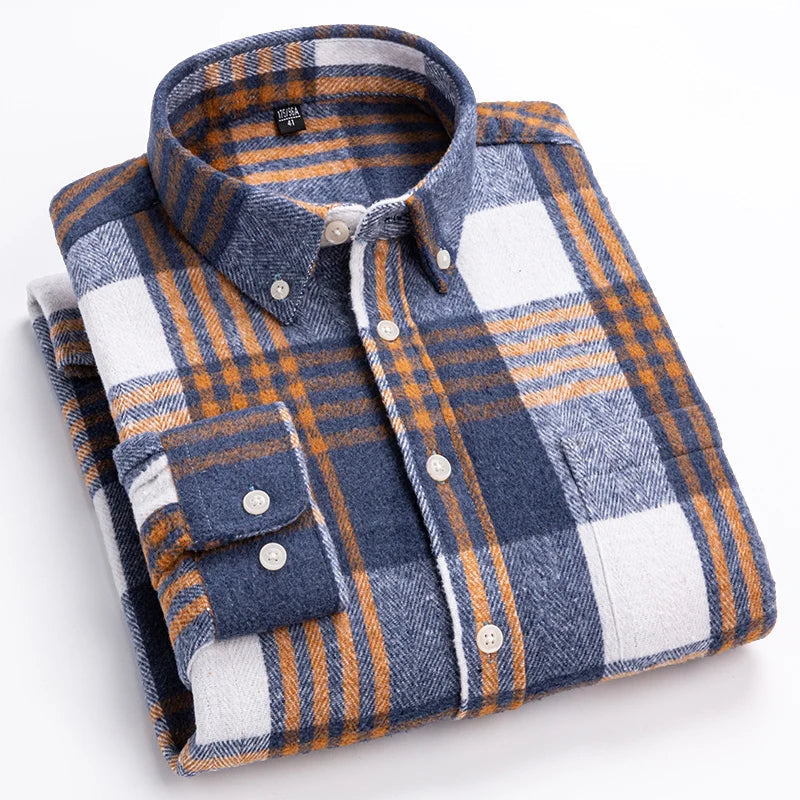 Flanellhemd Herren Kariert | Weich & Warm für lässigen Style 3