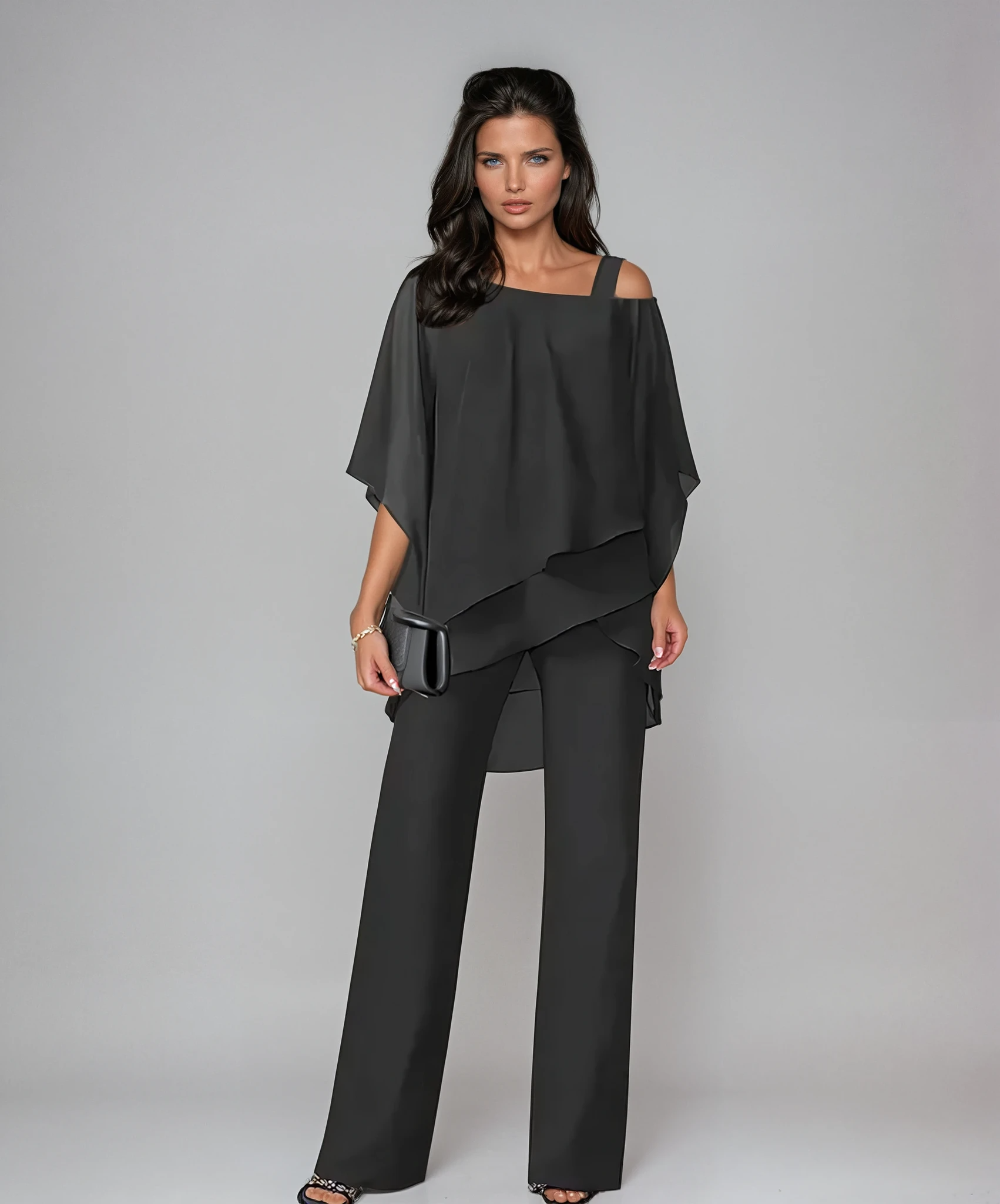 Sommer Zweiteiler Damen | Eleganter Chiffon-Look für besondere Anlässe