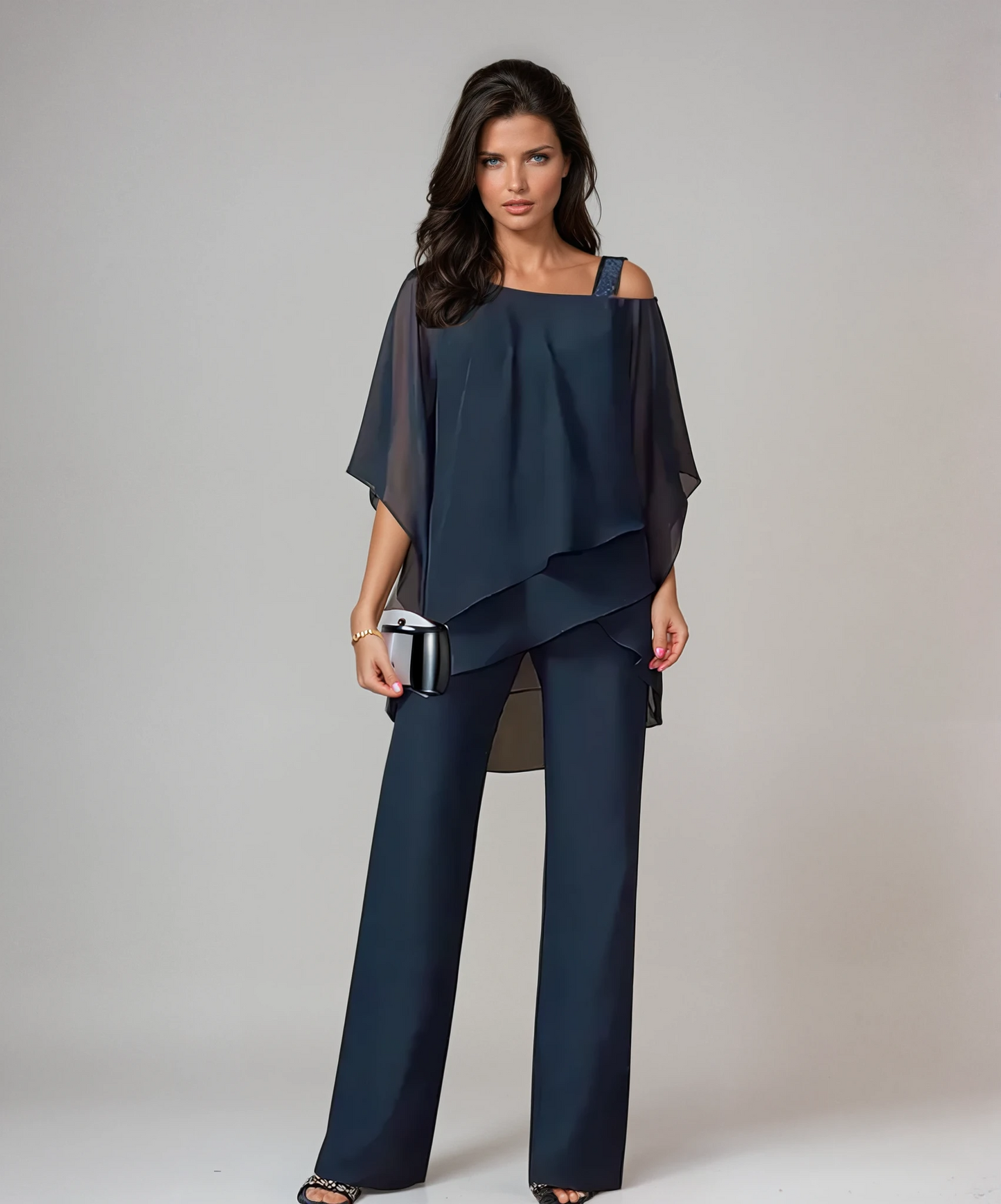 Sommer Zweiteiler Damen | Eleganter Chiffon-Look für besondere Anlässe