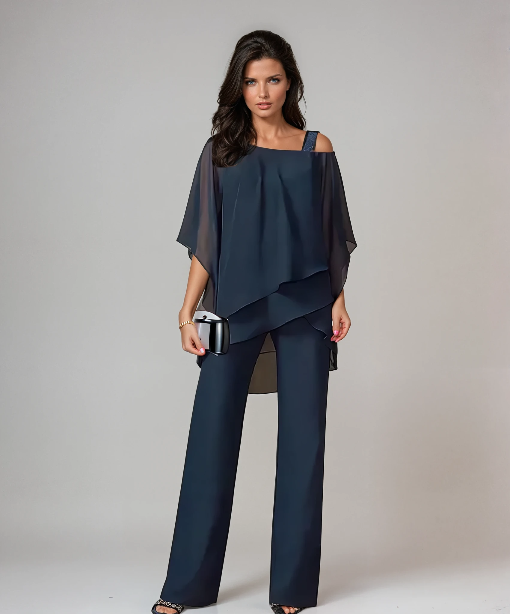 Sommer Zweiteiler Damen | Eleganter Chiffon-Look für besondere Anlässe