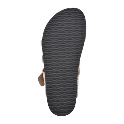 Sandalen Damen | Geflochten & Bequem mit Kork-Fußbett