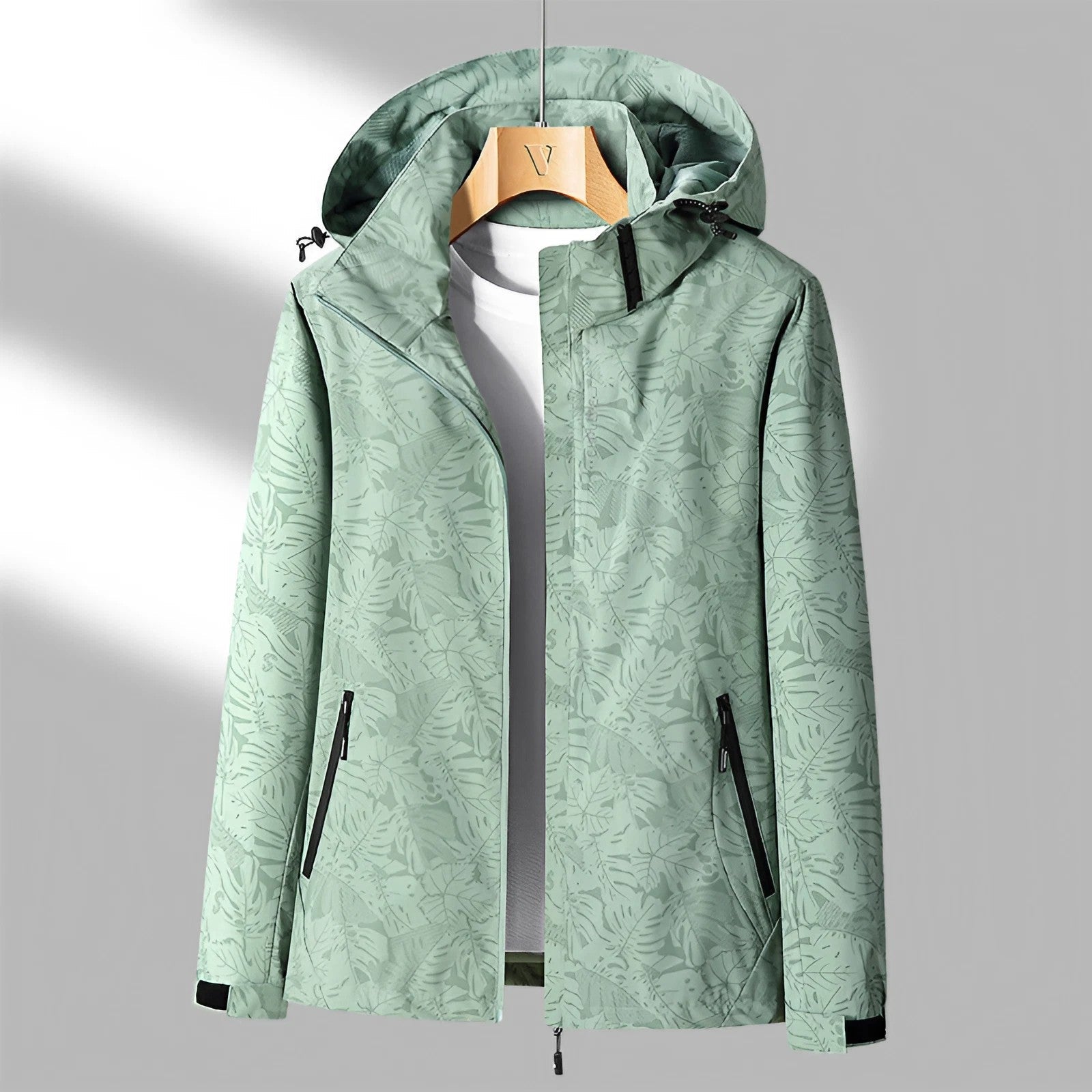 Sanne Bedruckte Outdoor-Jacke mit Kapuze 3