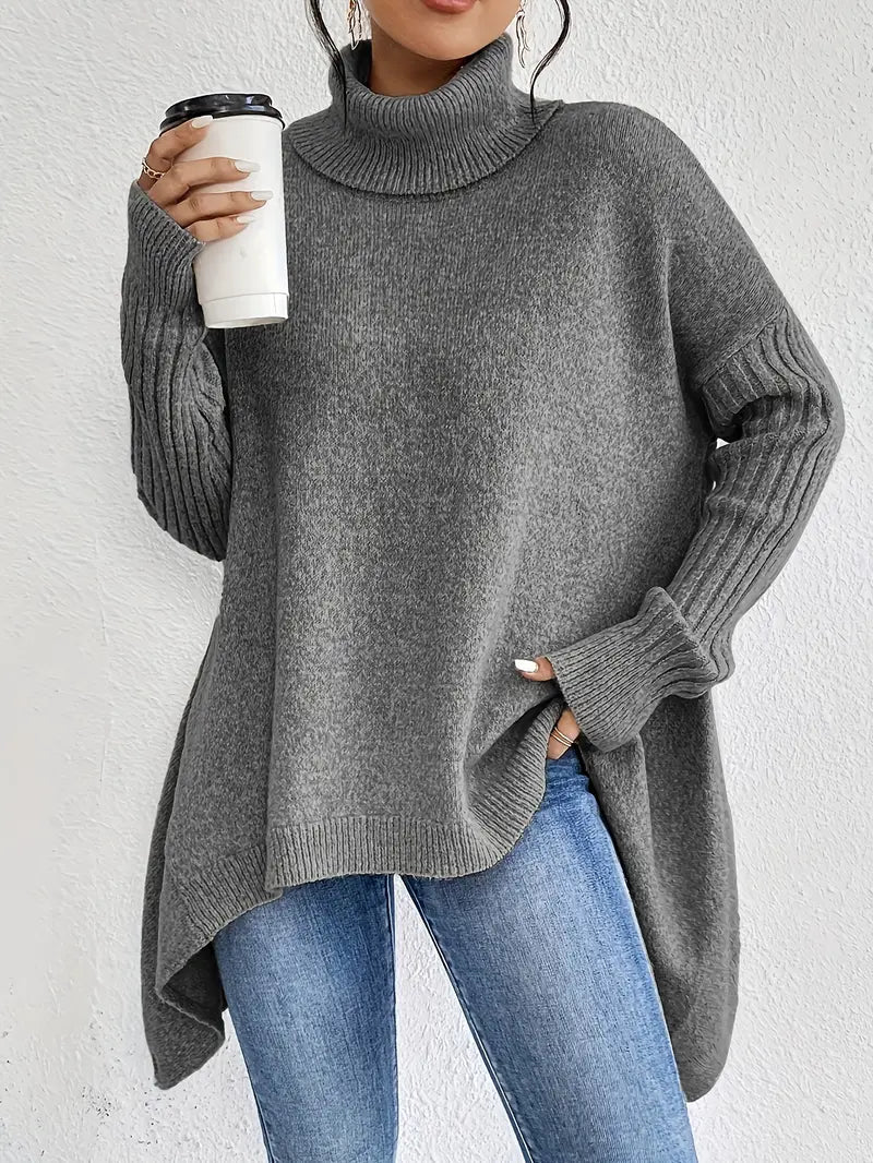 Sarvion™ Langer Rollkragen Pullover 1