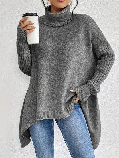 Sarvion™ Langer Rollkragen Pullover 1