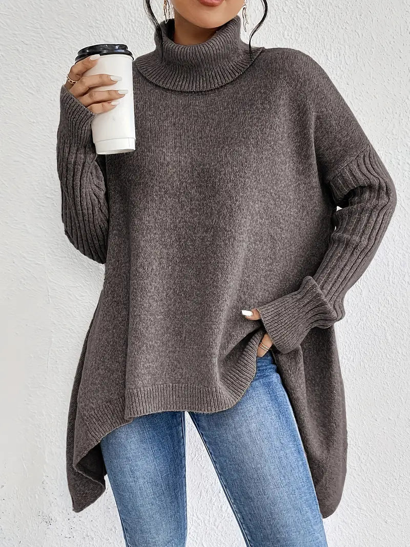 Sarvion™ Langer Rollkragen Pullover 2