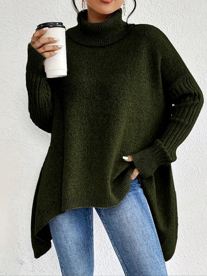 Sarvion™ Langer Rollkragen Pullover 3