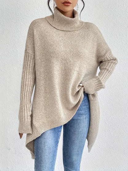 Sarvion™ Langer Rollkragen Pullover 5