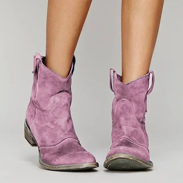 Western Stiefeletten Damen | Vintage Cowboy Look 5