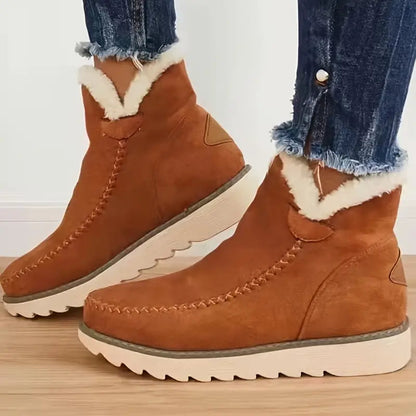 Schaffellstiefel für Damen | Rutschfeste Gummisohle