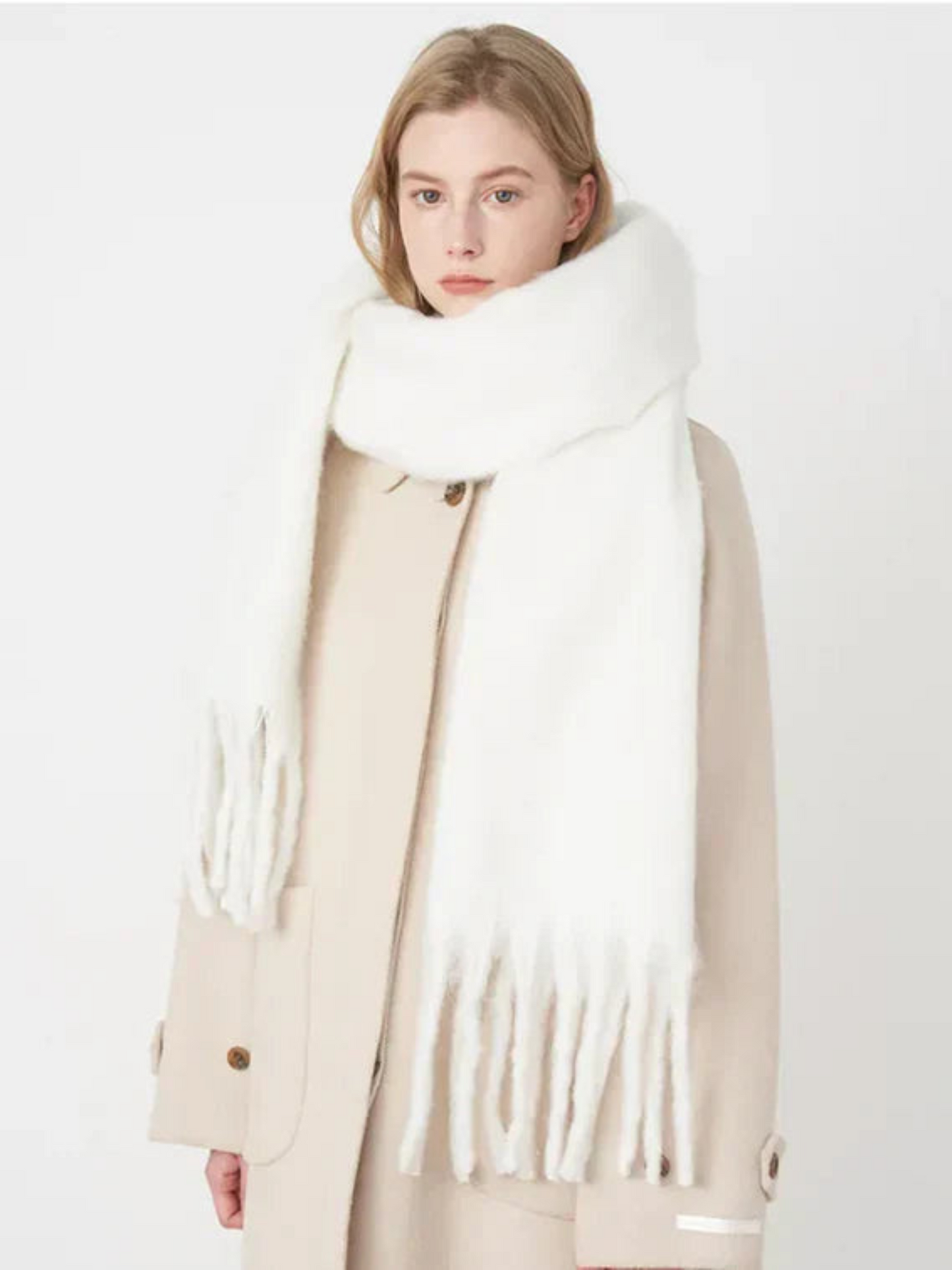 Schal für Damen | Extra lang | Premium-Material | Winter