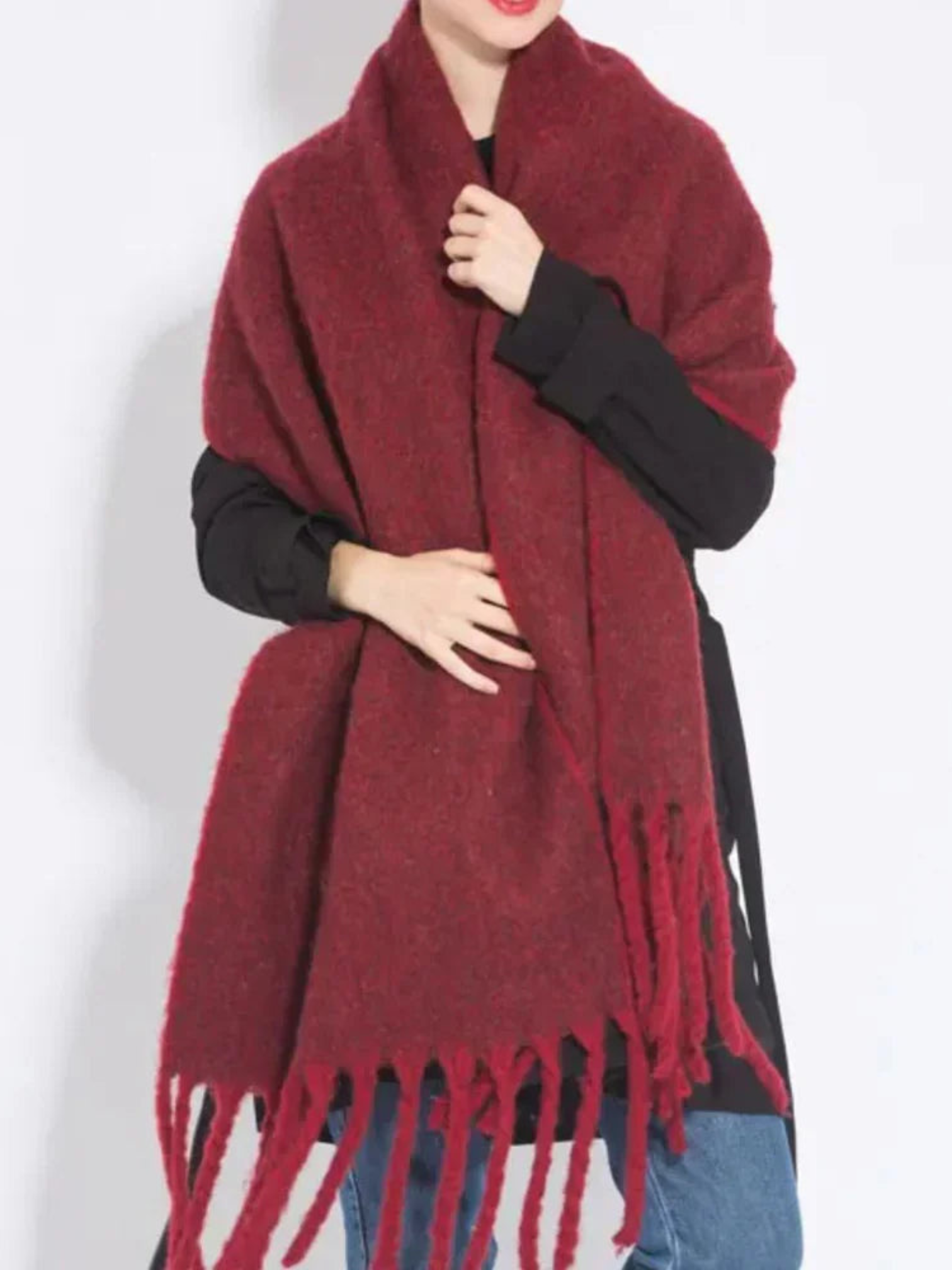 Schal für Damen | Extra lang | Premium-Material | Winter