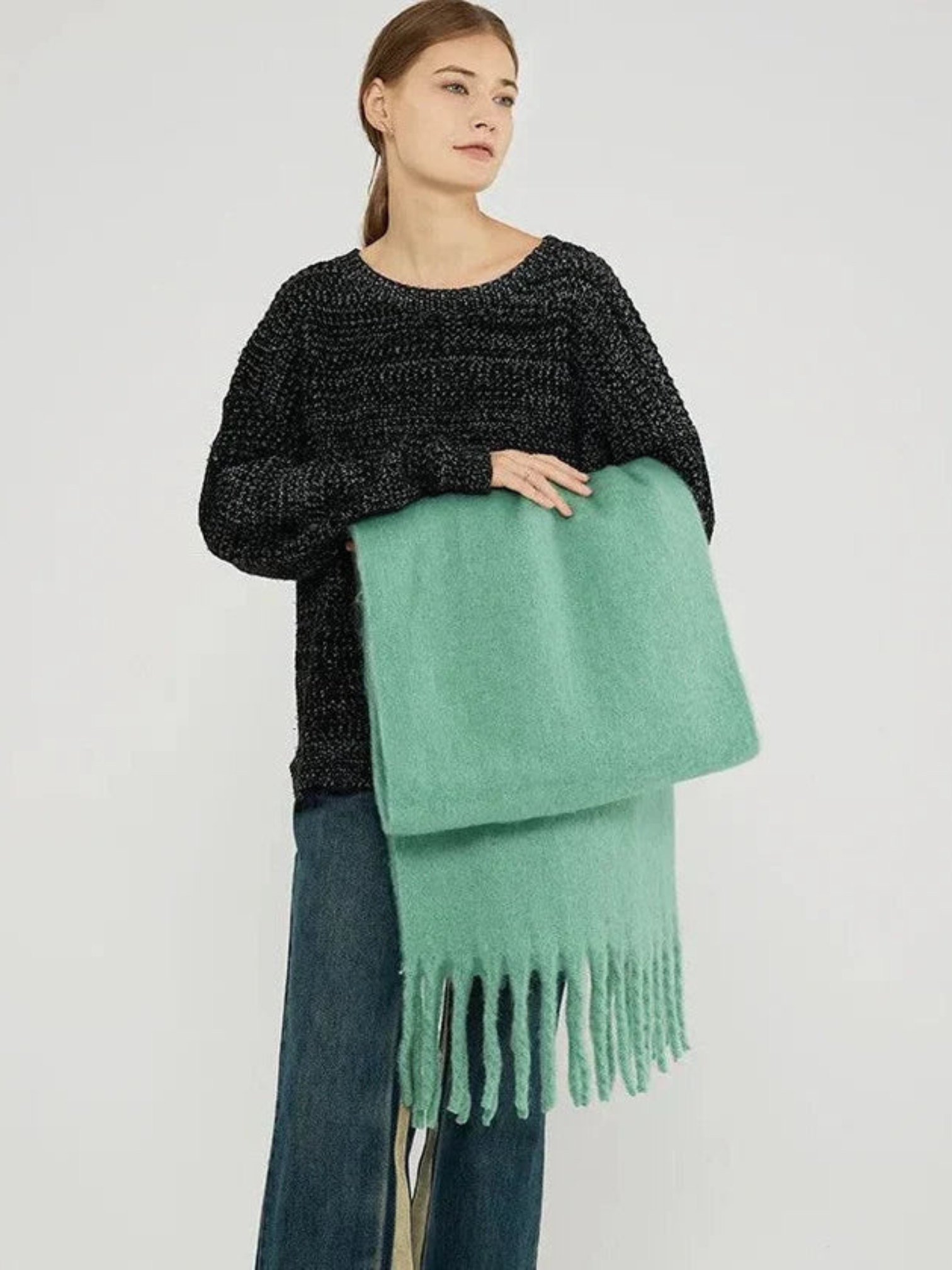Schal für Damen | Extra lang | Premium-Material | Winter