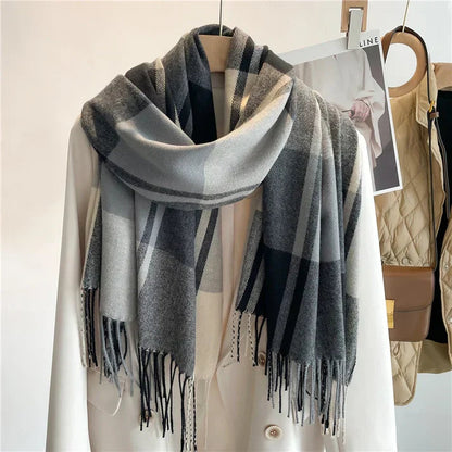 Schal für Damen | Klassisches Design | Winter