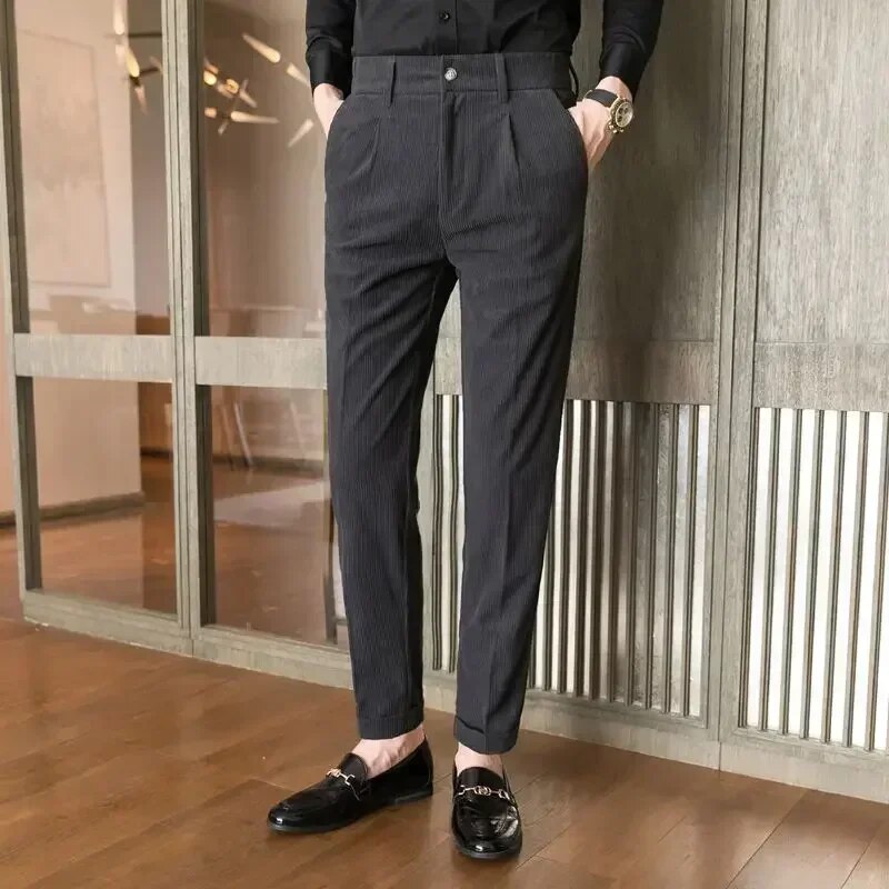 Schmale Cordhose für Herren | Modern Fit