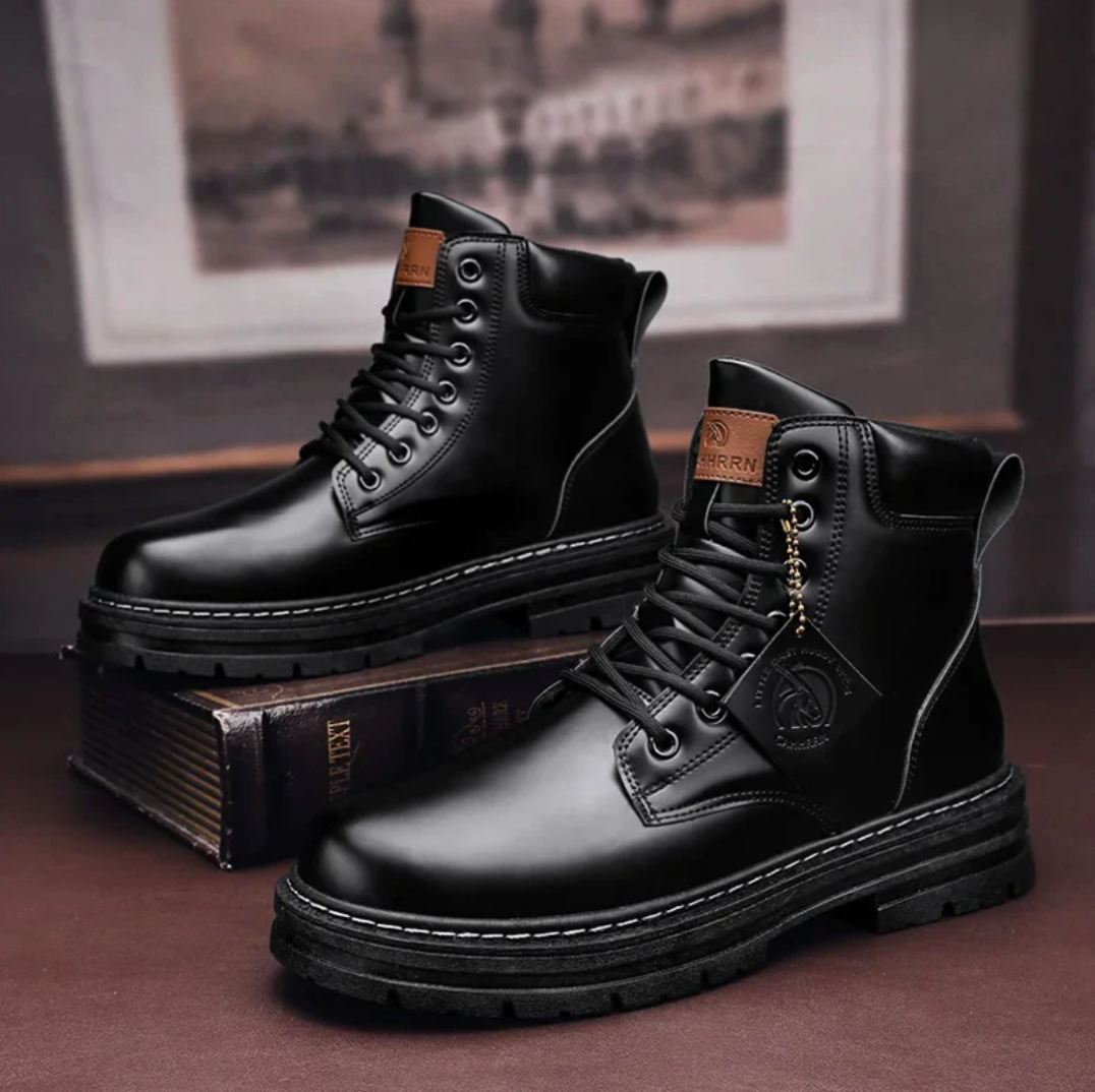 Schnürstiefel für Herren | Wasserabweisend, bequem