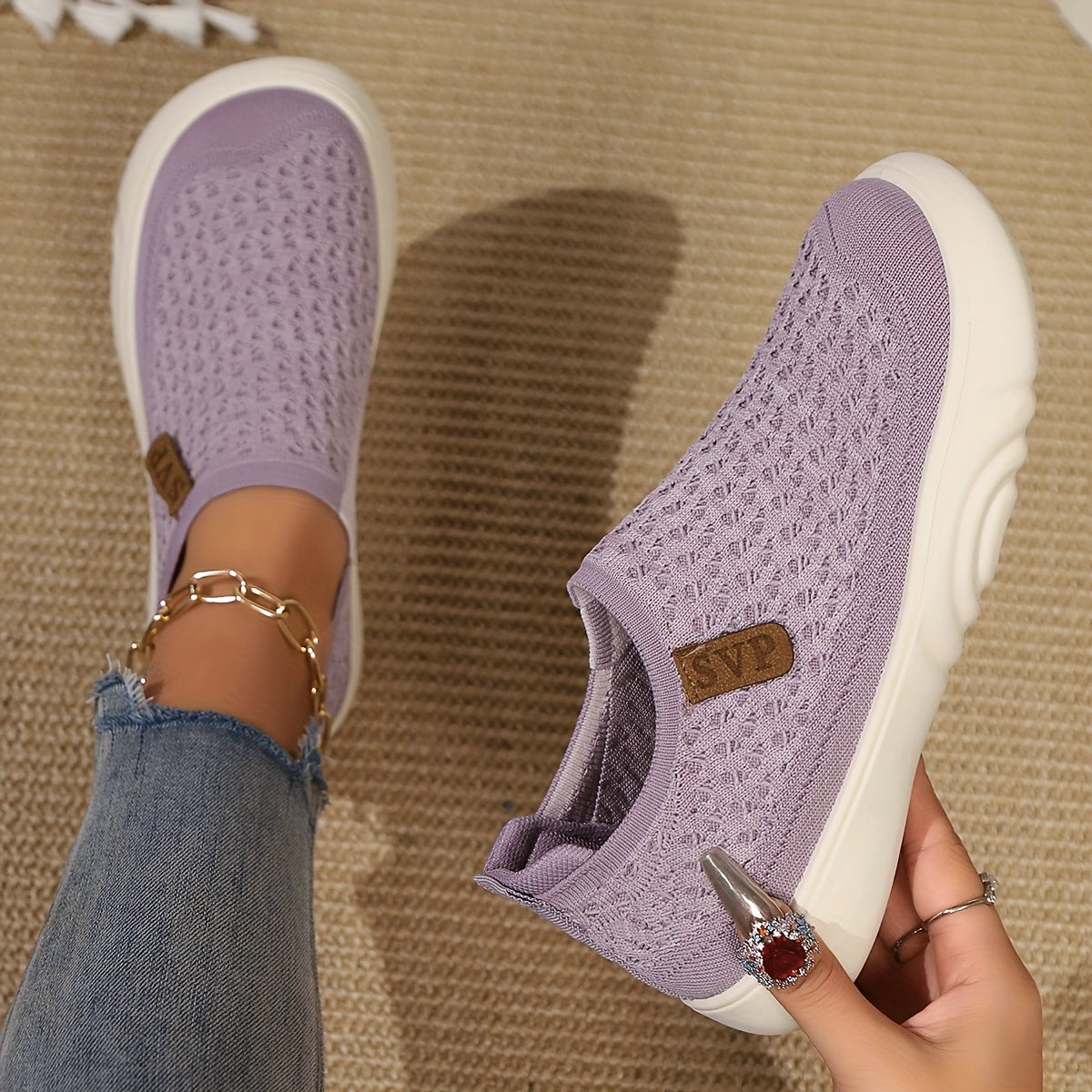 Schuhe Damen Slip-on | Bequem & Leicht mit Plateausohle