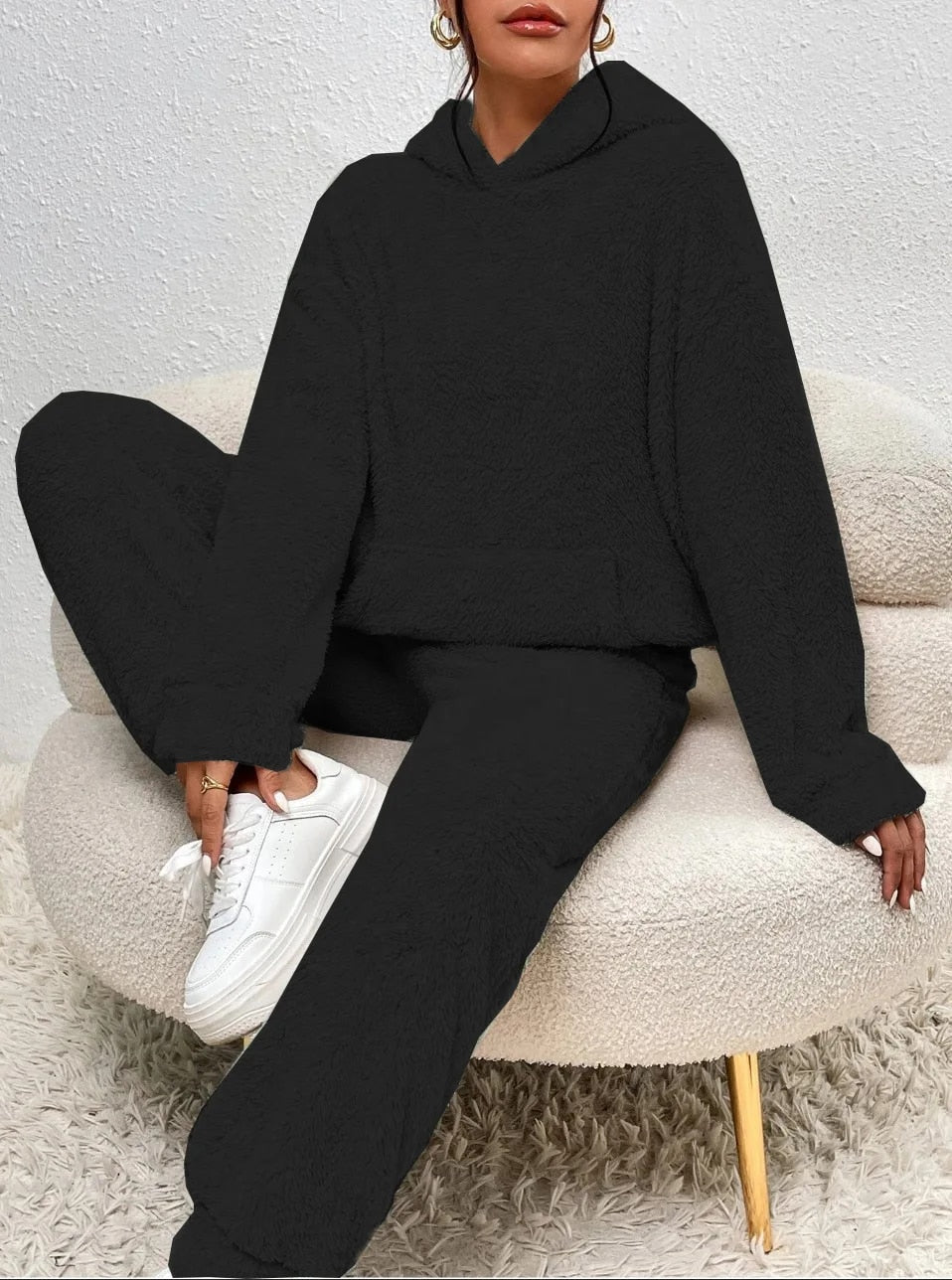 Pullover-Set Damen | Zweiteiliges Loungewear Outfit 11