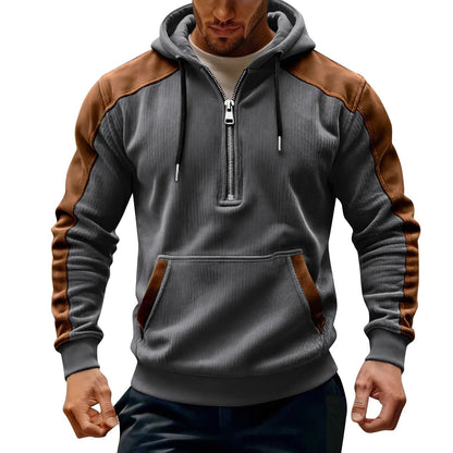 Pullover Herren | Mit Reißverschluss & Langarm 1