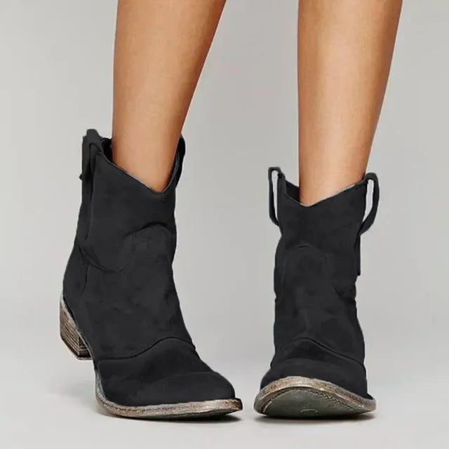 Western Stiefeletten Damen | Vintage Cowboy Look 2