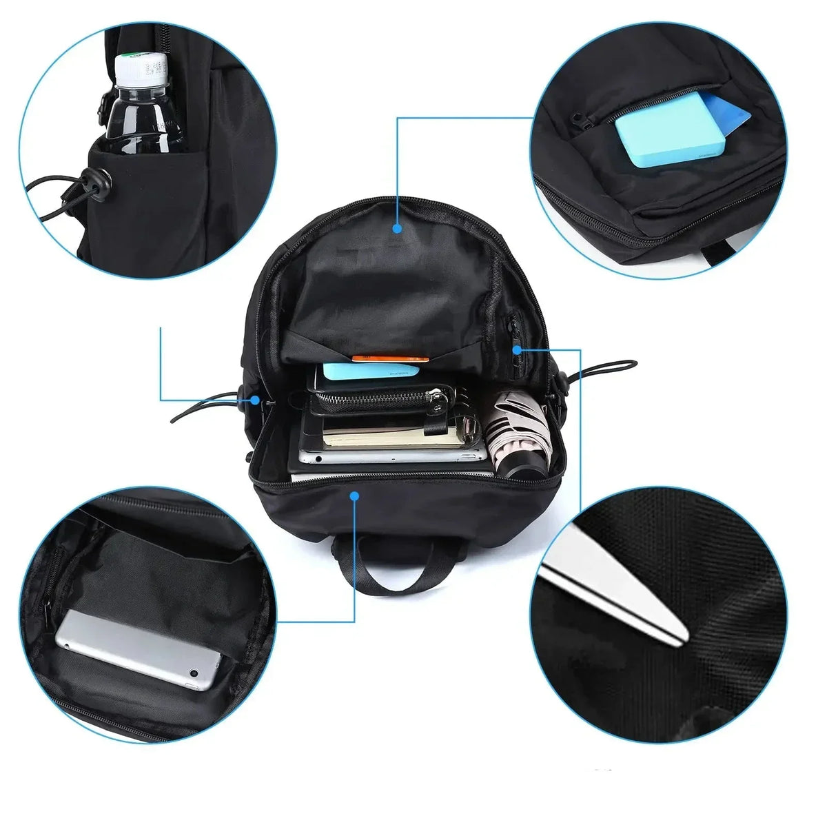 Crossbody Bauchtasche Herren | Wasserfest & Vielseitig 3
