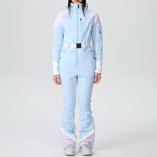 Jumpsuit Skianzug für Damen, wasserdicht und warm für den Winter