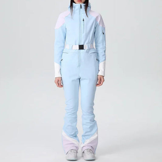 Jumpsuit Skianzug für Damen, wasserdicht und warm für den Winter