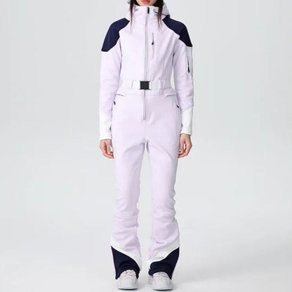 Jumpsuit Skianzug für Damen, wasserdicht und warm für den Winter