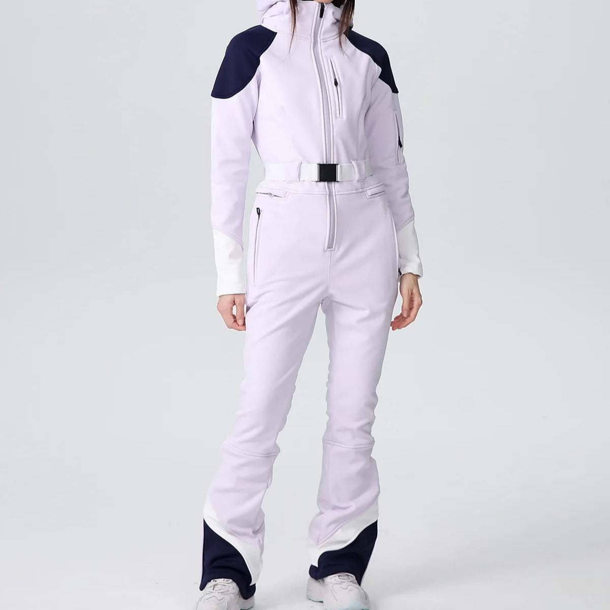 Jumpsuit Skianzug für Damen, wasserdicht und warm für den Winter