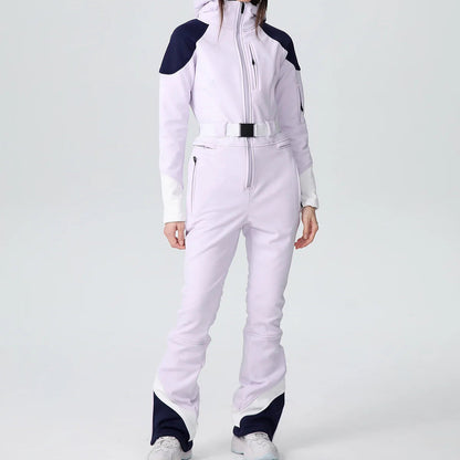 Jumpsuit Skianzug für Damen, wasserdicht und warm für den Winter