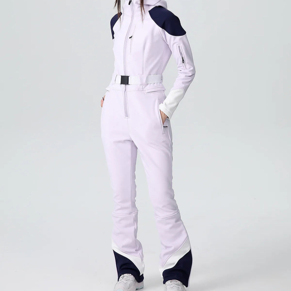 Jumpsuit Skianzug für Damen, wasserdicht und warm für den Winter