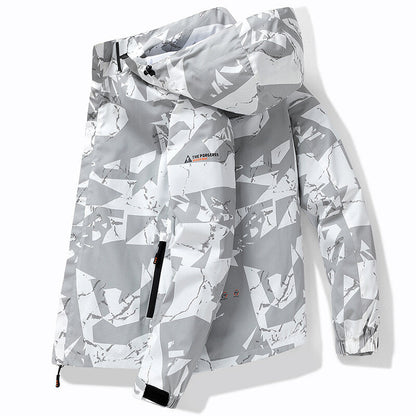 Winter Skijacke für Herren | Hooded, Wasserabweisend