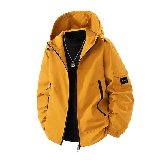 Skijacke für Männer | Kapuze, Atemend | Winterjacke