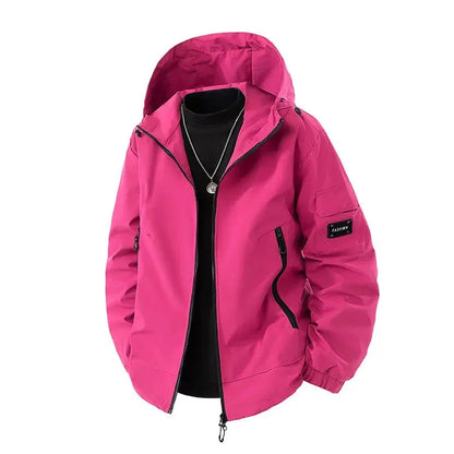 Skijacke für Männer | Kapuze, Atemend | Winterjacke