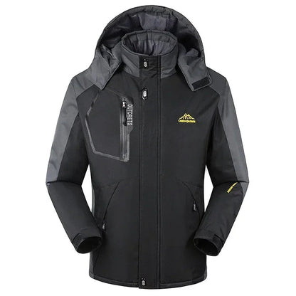 Herren Skijacke | Winter, Wasserfest, Mit Kapuze