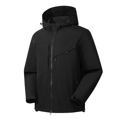 Herren Skijacke | Winterjacke mit Kapuze, Lässig