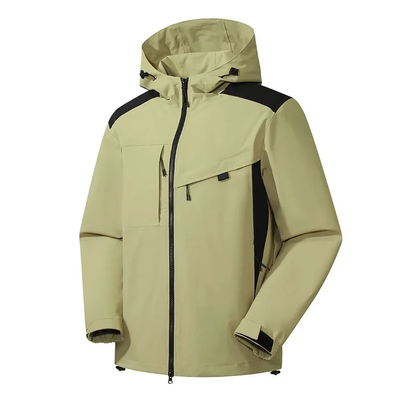 Herren Skijacke | Winterjacke mit Kapuze, Lässig