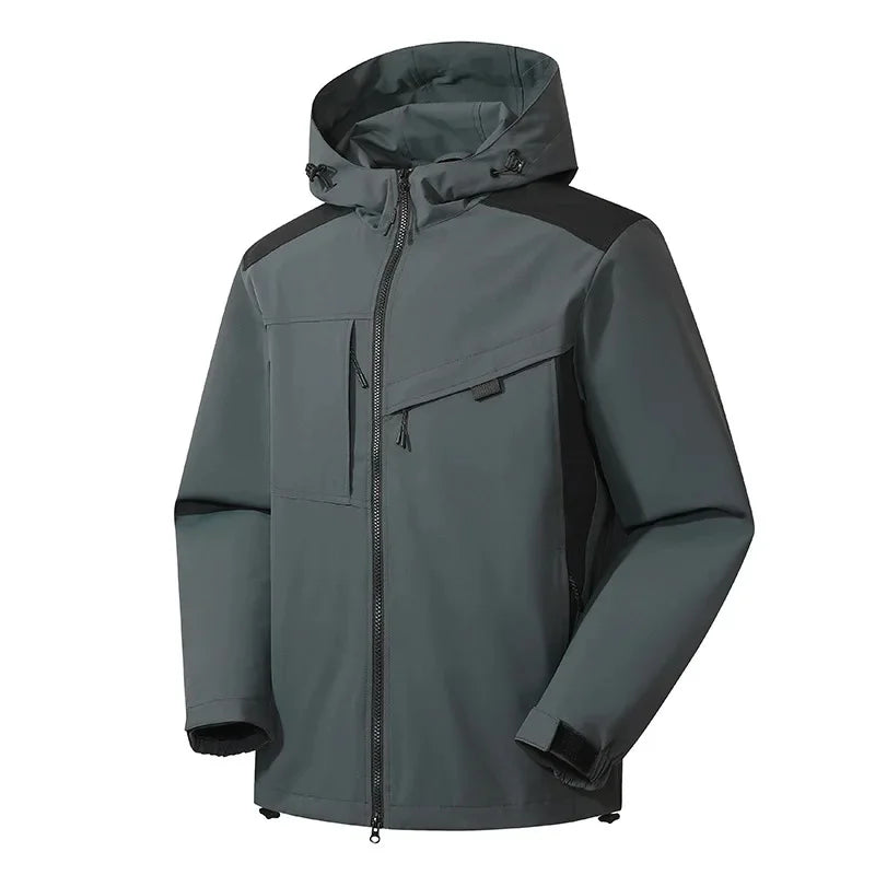 Herren Skijacke | Winterjacke mit Kapuze, Lässig