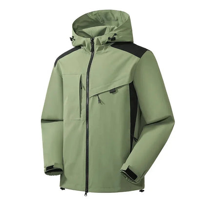 Herren Skijacke | Winterjacke mit Kapuze, Lässig