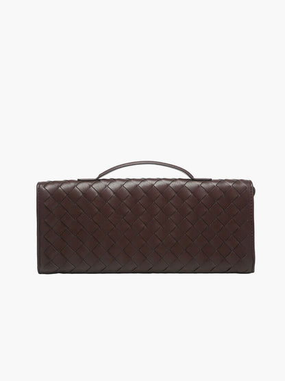 Handtasche Damen | Gewebtes Design mit Goldverschluss 5