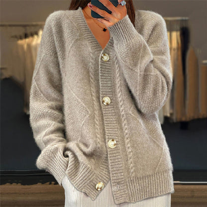 Strickjacke Damen | Langarm & Weich 2