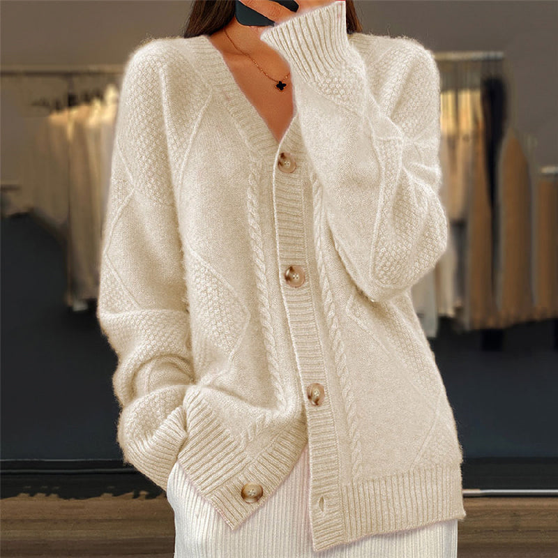 Strickjacke Damen | Langarm & Weich 3