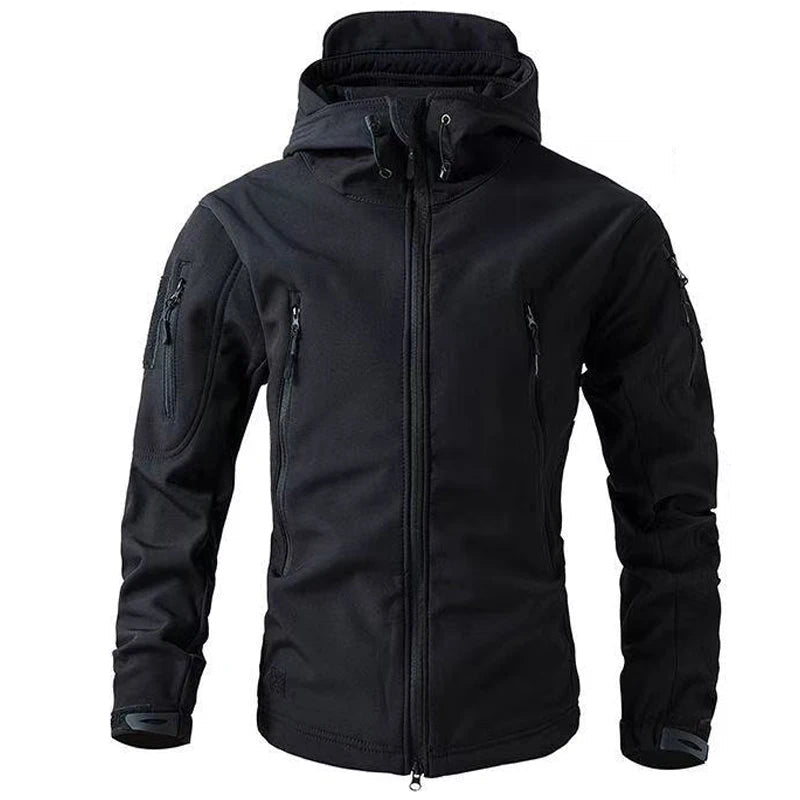 Softshelljacke für Herren | Mit Kapuze, Windabweisend