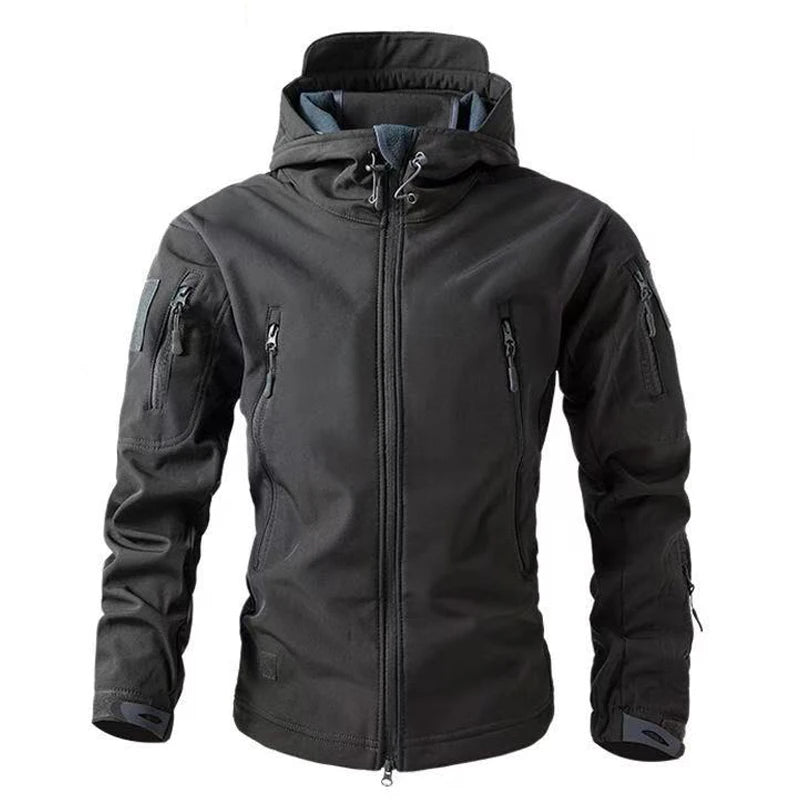 Softshelljacke für Herren | Mit Kapuze, Windabweisend