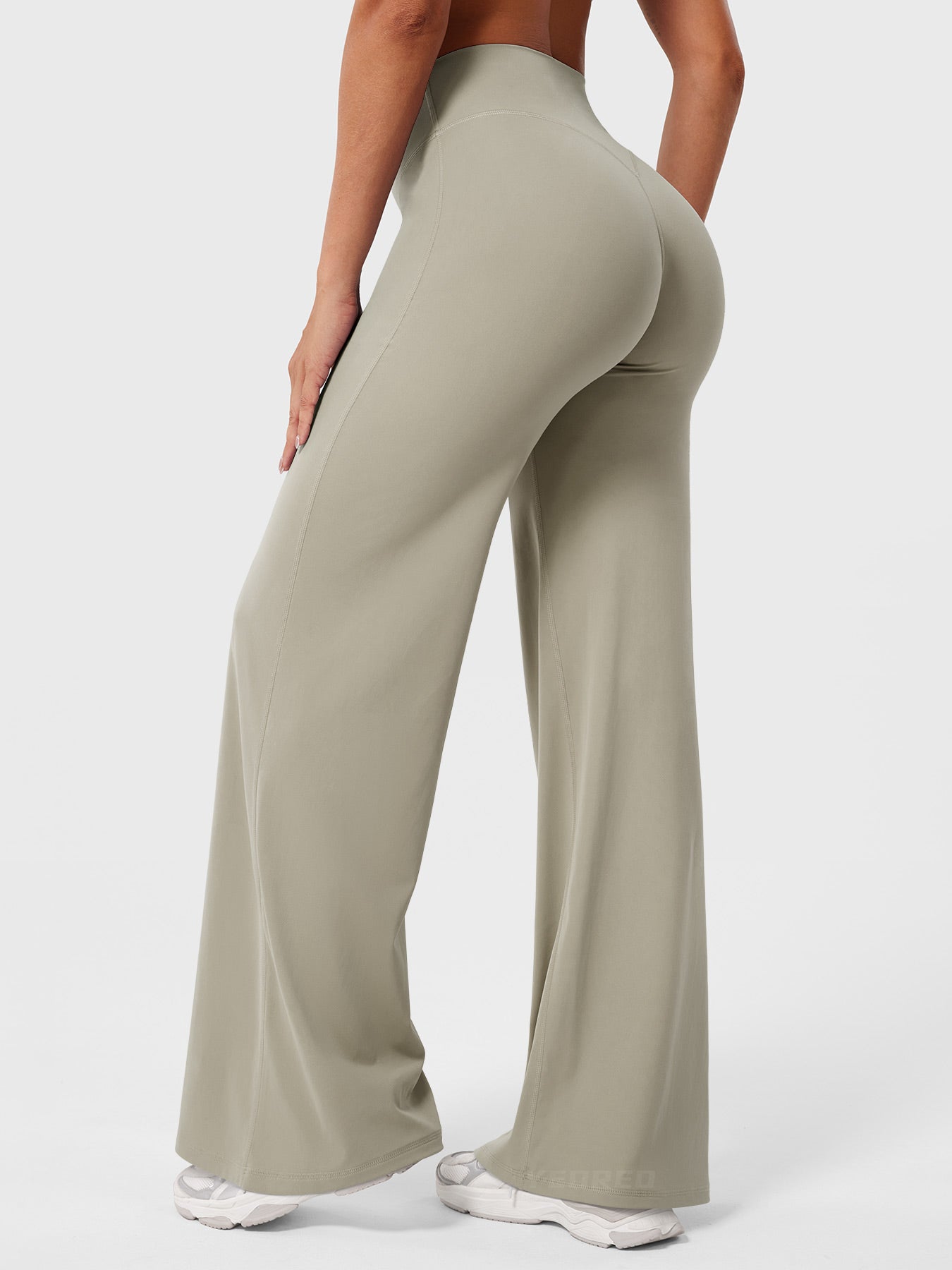 Sommer Hose Damen | Hohe Taille & Weit Ausgestelltes Bein
