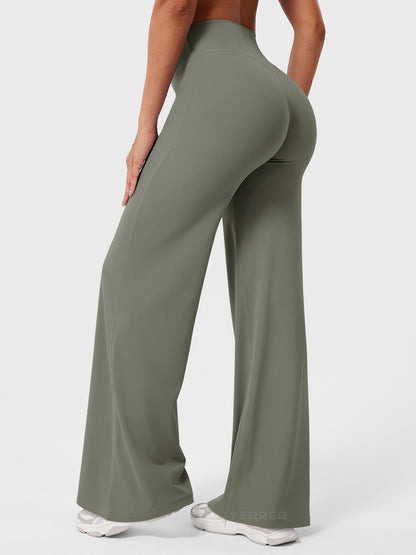 Sommer Hose Damen | Hohe Taille & Weit Ausgestelltes Bein