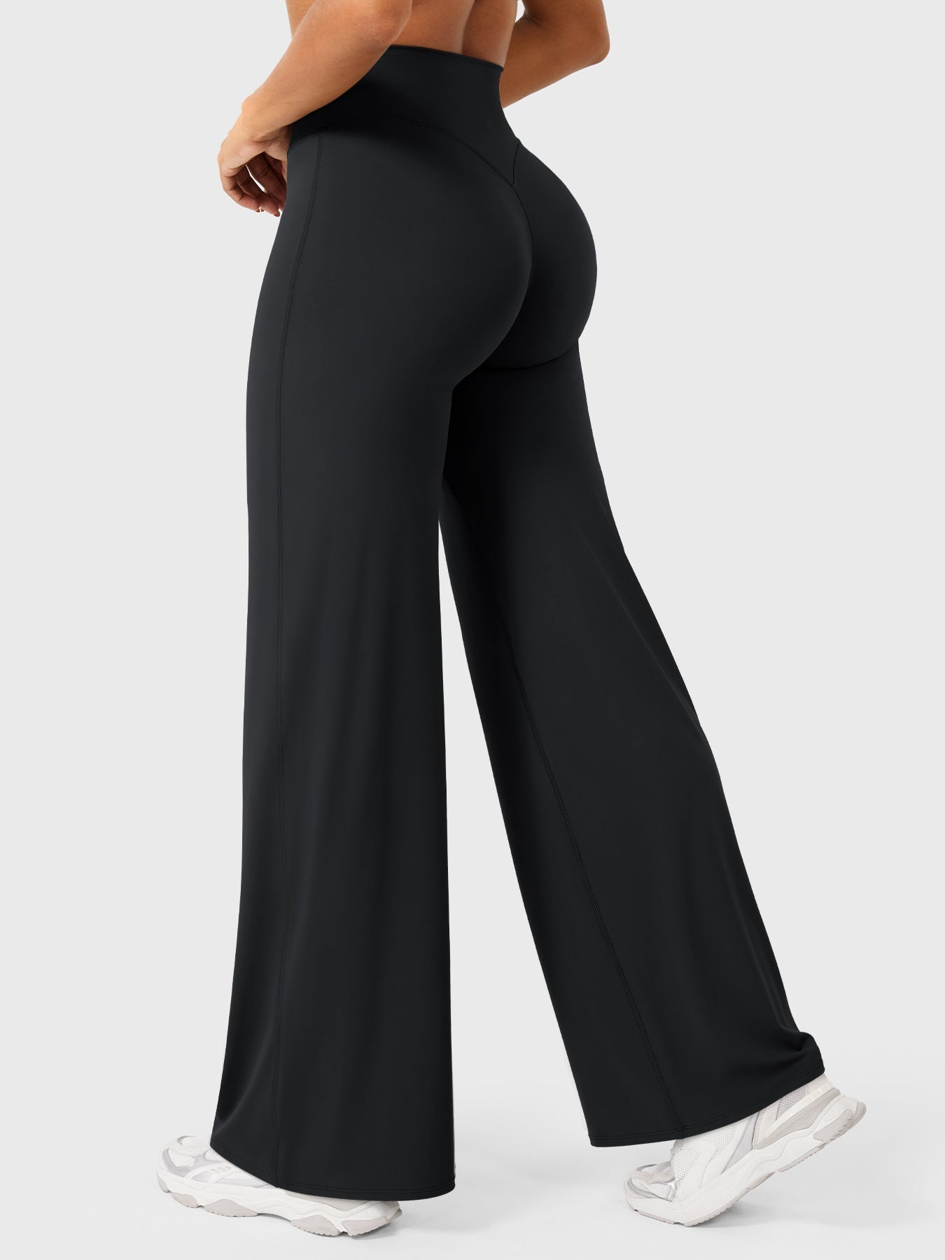 Sommer Hose Damen | Hohe Taille & Weit Ausgestelltes Bein
