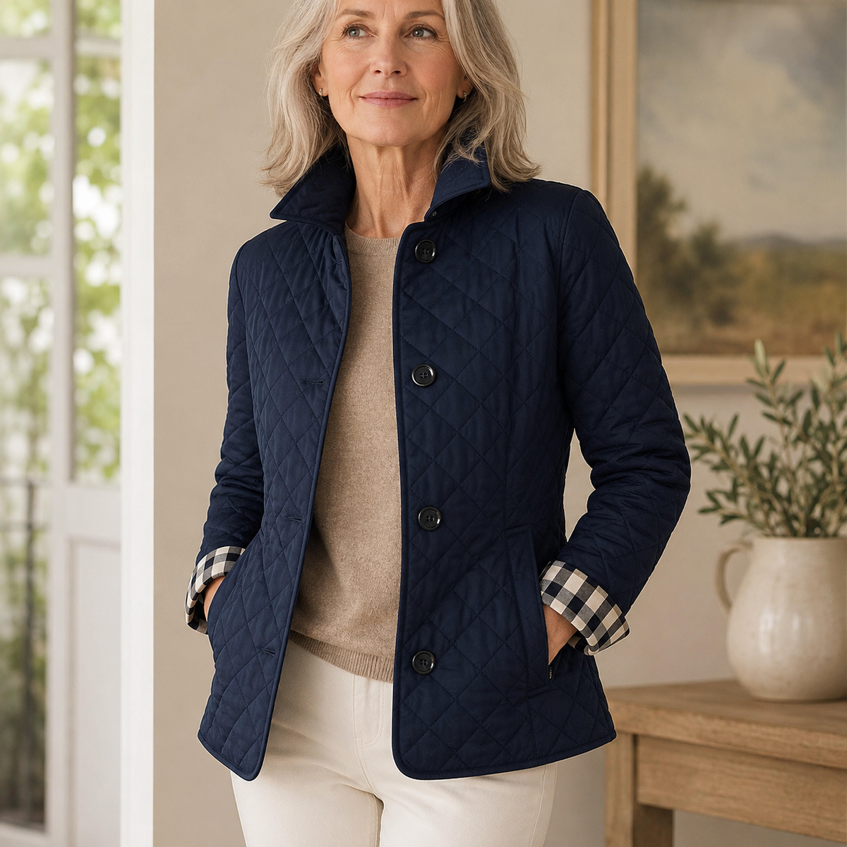Steppjacke Damen | Leicht & Atmungsaktiv 1